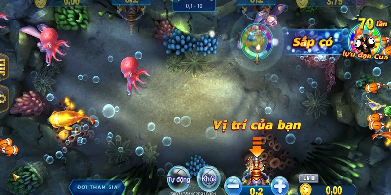 Trước khi bắt đầu chơi, game thủ cần nạp tiền vào tài khoản bắn cá s66 của mình