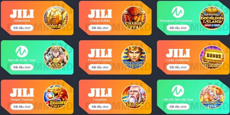 Top 5 slot game S666 phổ biến nhất hiện nay